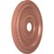 Ekena Millwork Cole PVC Medallion (Canopies up to 6"), 22"OD x 3 1/2"ID x 1"P, Metallic Champagne Pink CMP22COFCP - alternate 3